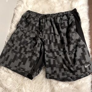 Grey DRI-FIT Nike shorts